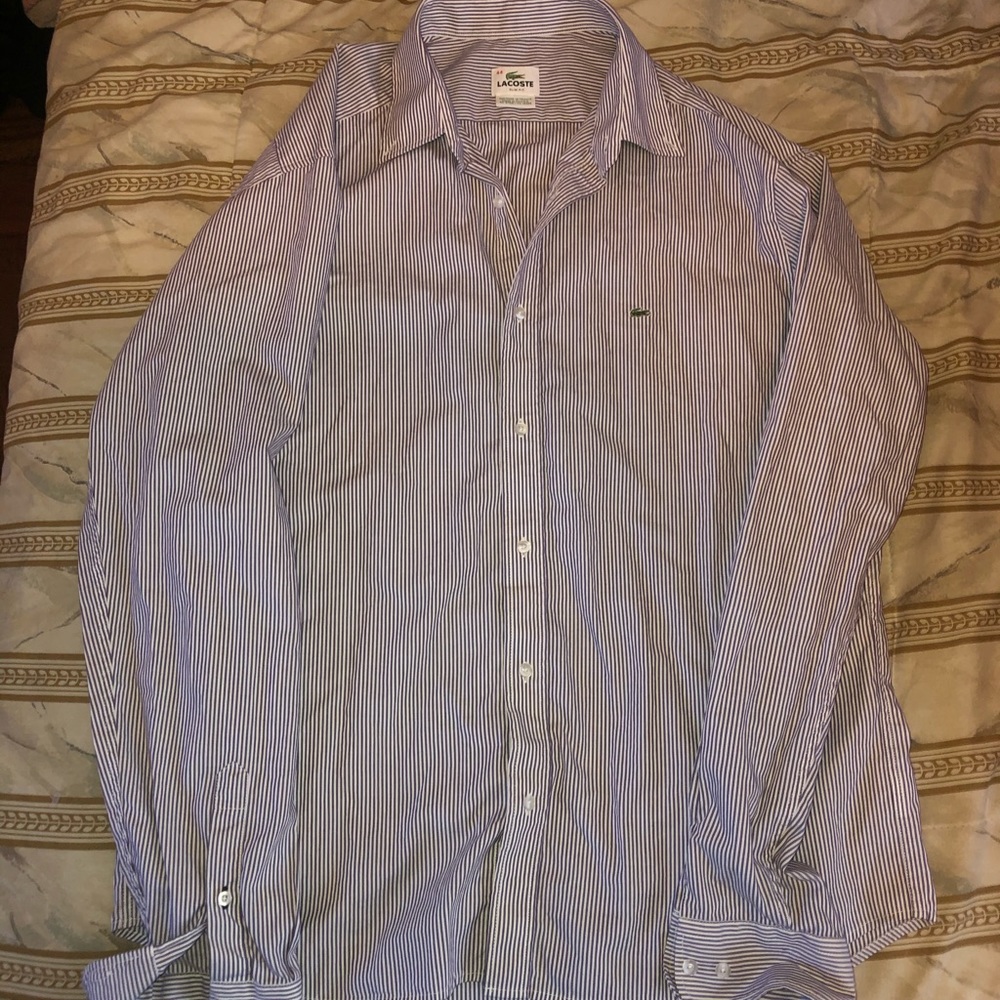 Lacoste button up shirt